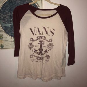 Vans baseball tee